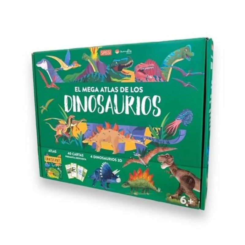 El mega atlas de Dinosaurios