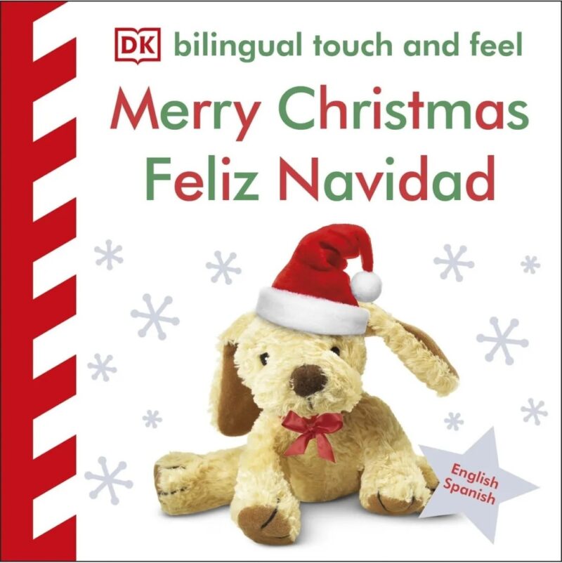 Toca y aprende feliz navidad. Edición bilingüe