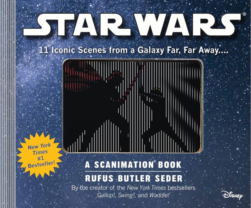 STAR WARS: A SCANIMATION BOOK - 11 ICONIC SCENES FROM A GALAXY FAR, FAR AWAY.