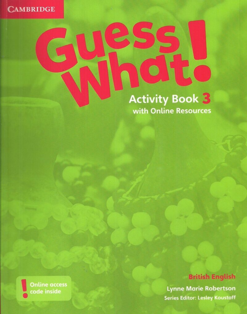 Guess What! Activity Book with Online Resources 3