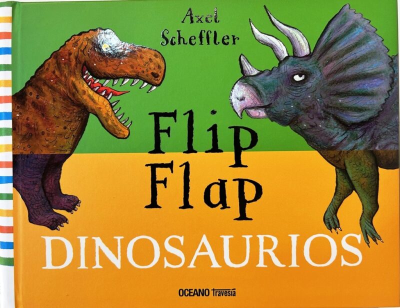 Flip flap dinosaurios