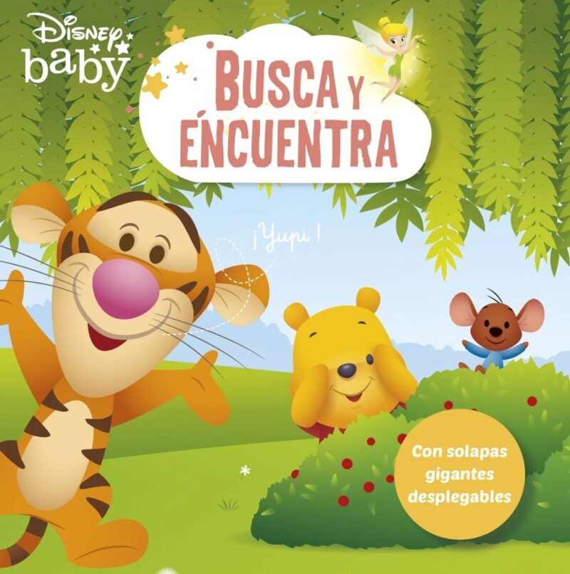 Disney baby. busca y encuentra con solapas gigantes