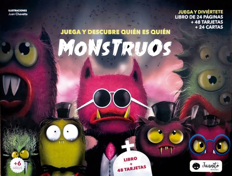 Monstruos (Libro + tarjetas)