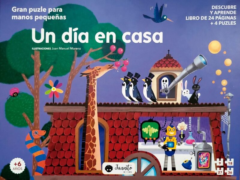 Un día en casa (Libro + rompecabezas)