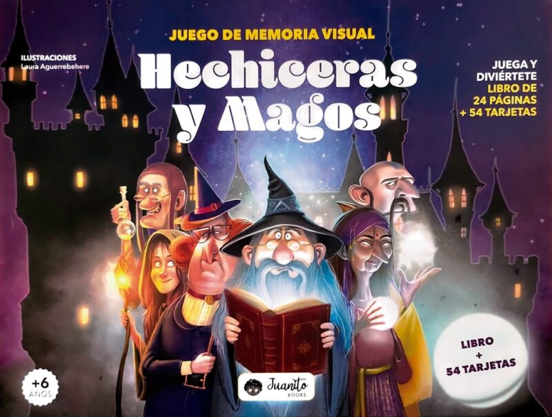 Hechiceras y magos (Libro + Tarjetas)