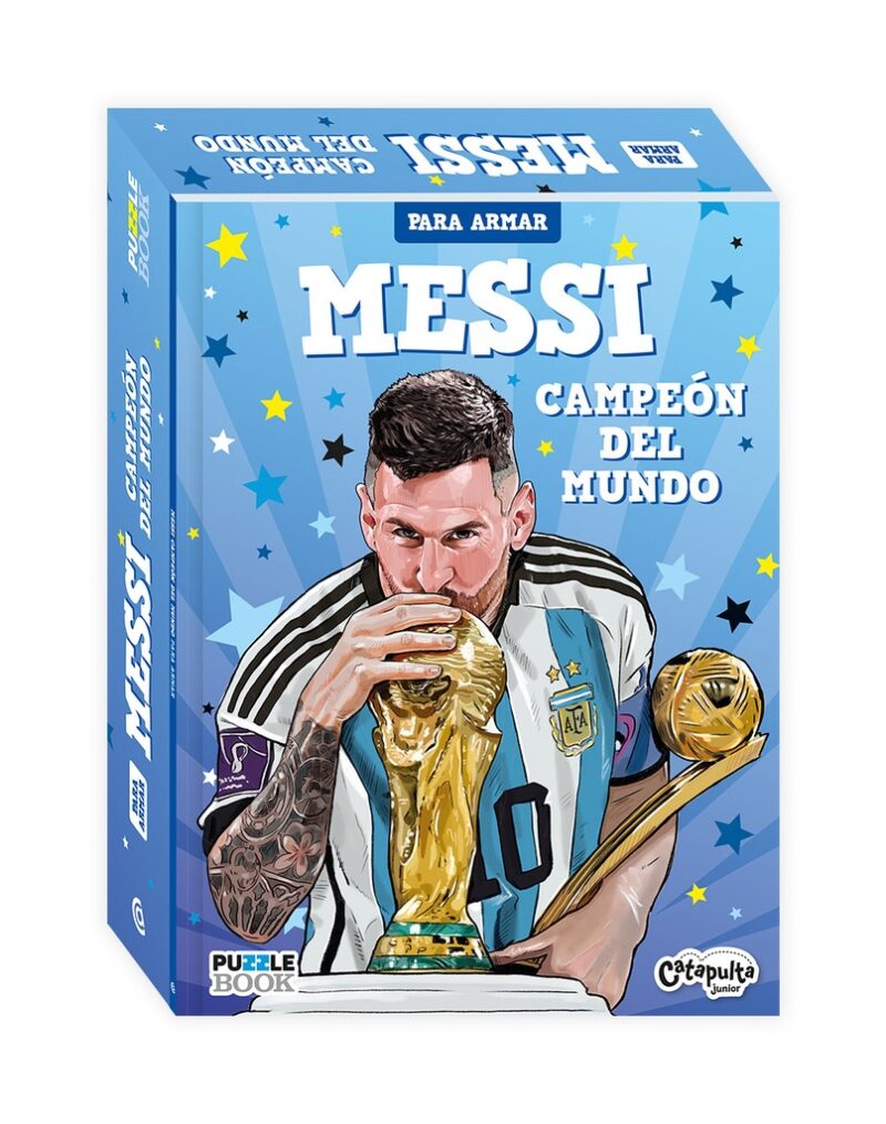 Messi, Campeón del Mundo para armar (con compemento)