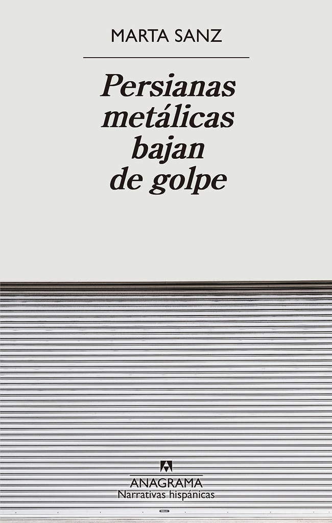 Persianas métalicas bajan de golpe